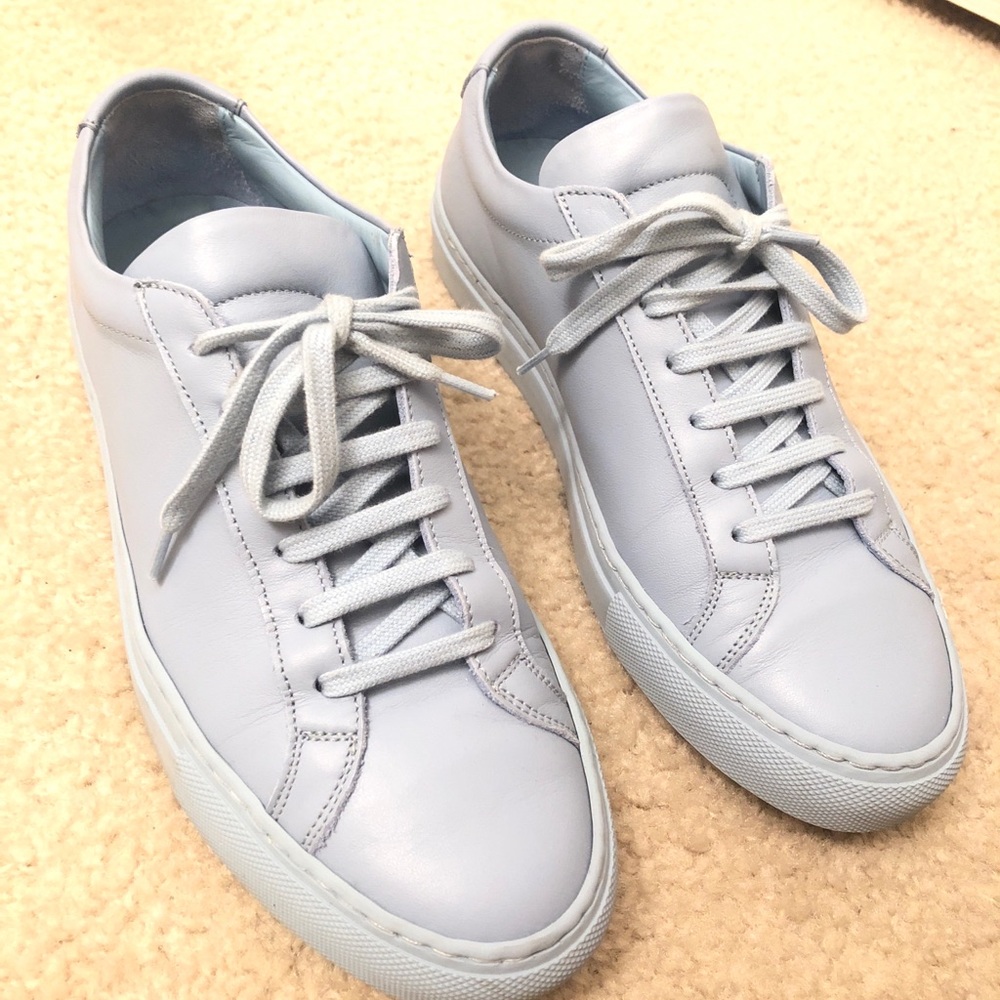 ✨Sold✨Baby Blue Common Projects Sneakers 37